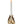 Charger l'image dans la galerie, Bougeoir Poisson XS Gold