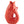 Charger l'image dans la galerie, Carafe / Vase Poisson S 1,2 litre Rouge