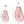 Charger l'image dans la galerie, Bougeoir Poisson XS Rose