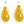 Charger l'image dans la galerie, Carafe / Vase Poisson S 1,2 litre Jaune
