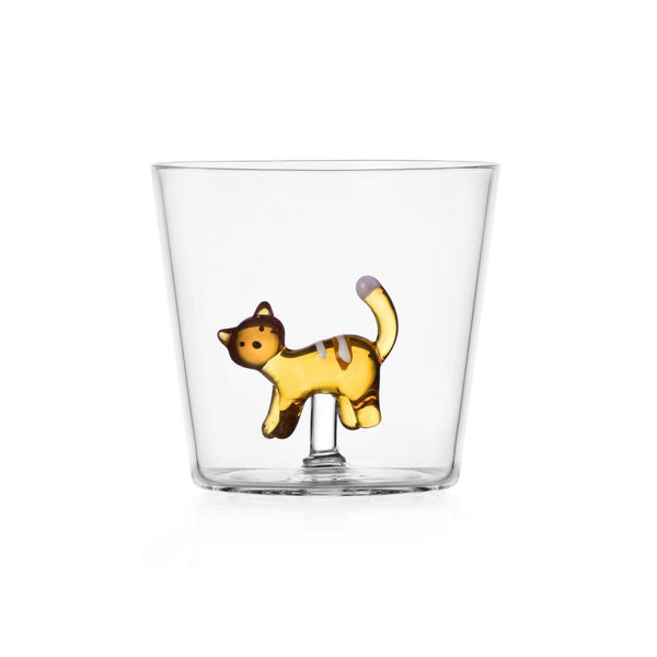 Verre Chat Rayé