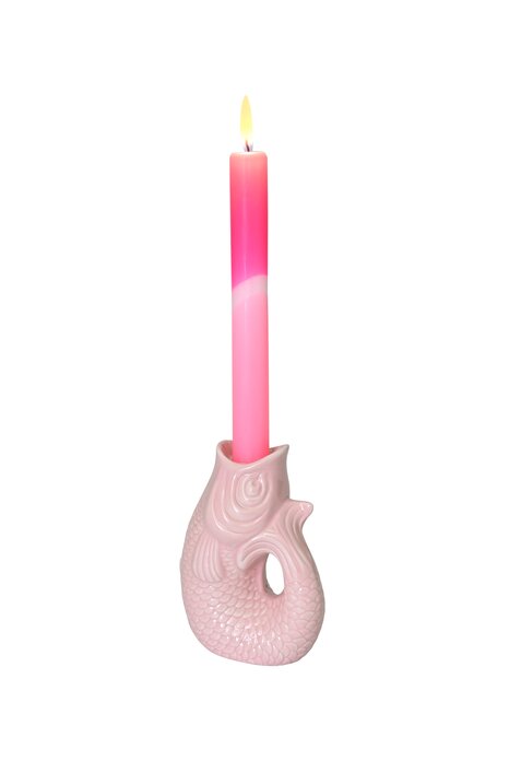 Bougeoir Poisson XS Rose