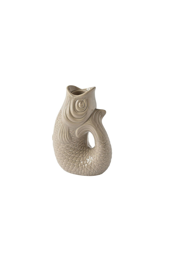 Bougeoir Poisson XS Sable