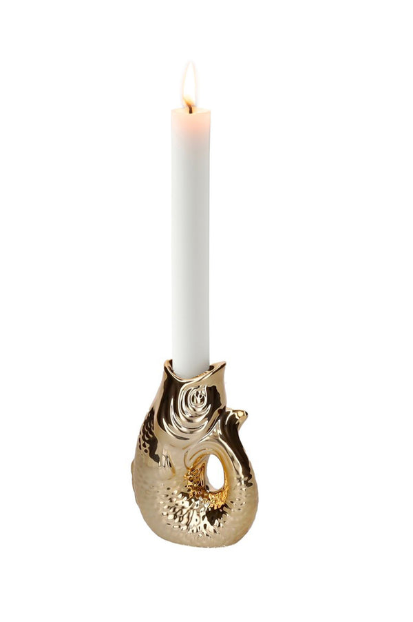 Bougeoir Poisson XS Gold