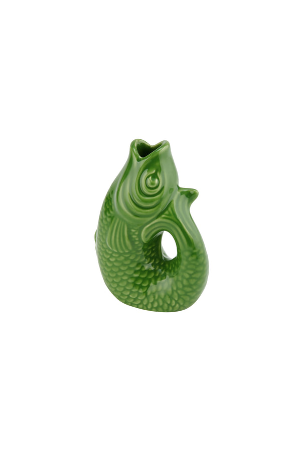 Mini Vase Poisson Vert