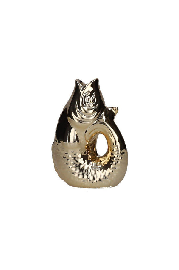 Mini Vase Poisson Gold