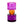 Charger l'image dans la galerie, Bougeoir en cristal orange &amp; violet
