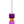 Charger l'image dans la galerie, Bougeoir en cristal orange &amp; violet
