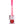 Charger l'image dans la galerie, Bougeoir en cristal rose &amp; rouge
