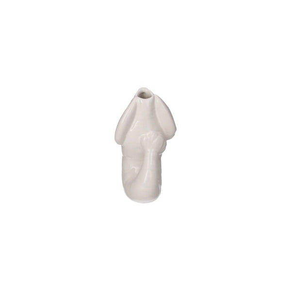 Mini Vase Homard 14 cm Blanc