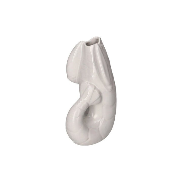 Vase Homard 27 cm Blanc
