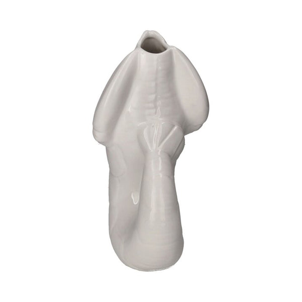 Grand Vase Homard 32 cm Blanc