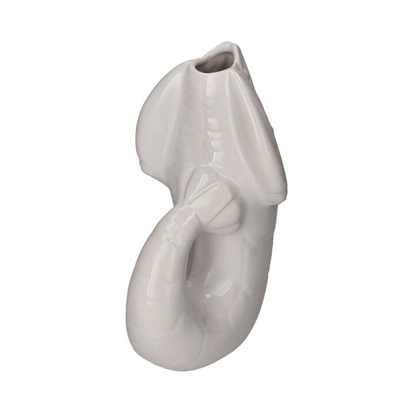 Grand Vase Homard 32 cm Blanc