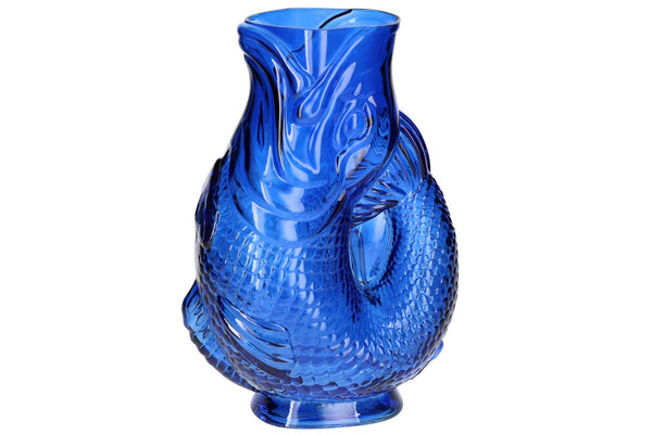 Vase Jaguar Fish 30 cm Bleu