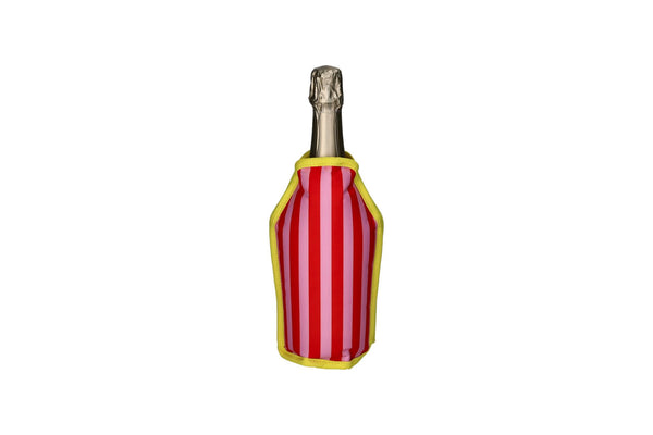 Rafraîchisseur de bouteille Rayures roses