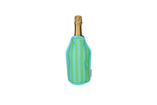 Rafraîchisseur de bouteille Rayures bleues