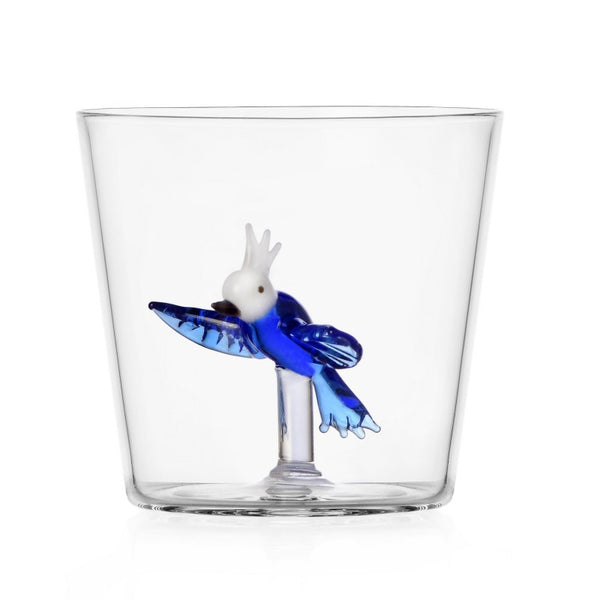 Verre Oiseau Tropical