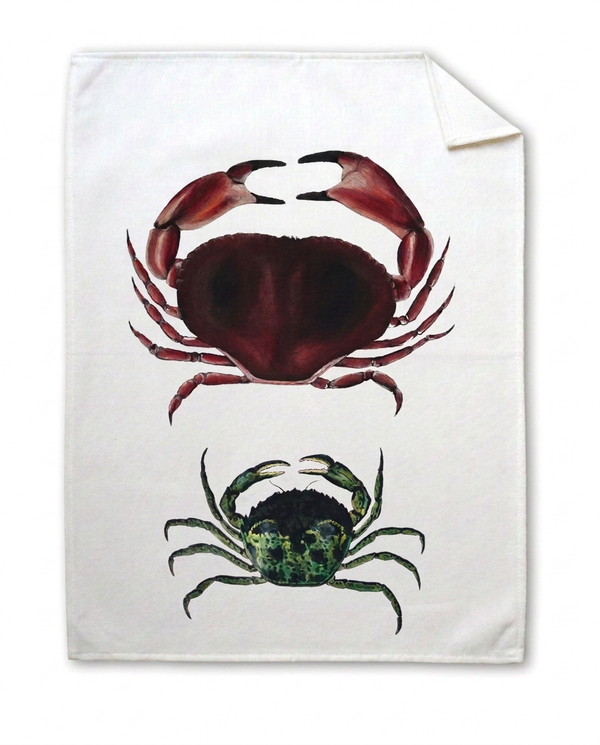 Torchon "Les crabes"
