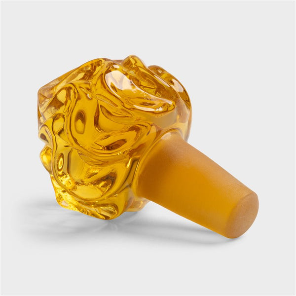 Bouchon en verre Whip ambre