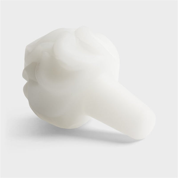 Bouchon en verre Whip blanc
