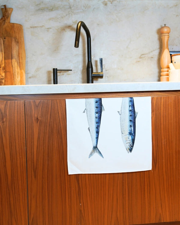 Torchon "Les sardines"