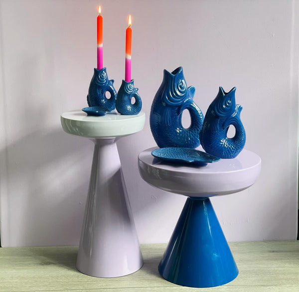 Bougeoir Poisson XS Azur