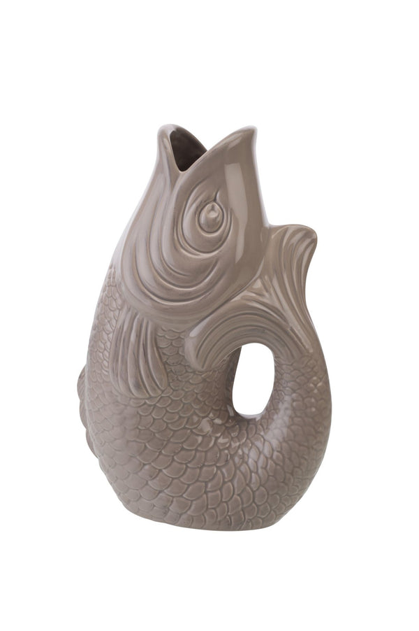 Carafe / Vase Poisson S 1,2 litre Sable