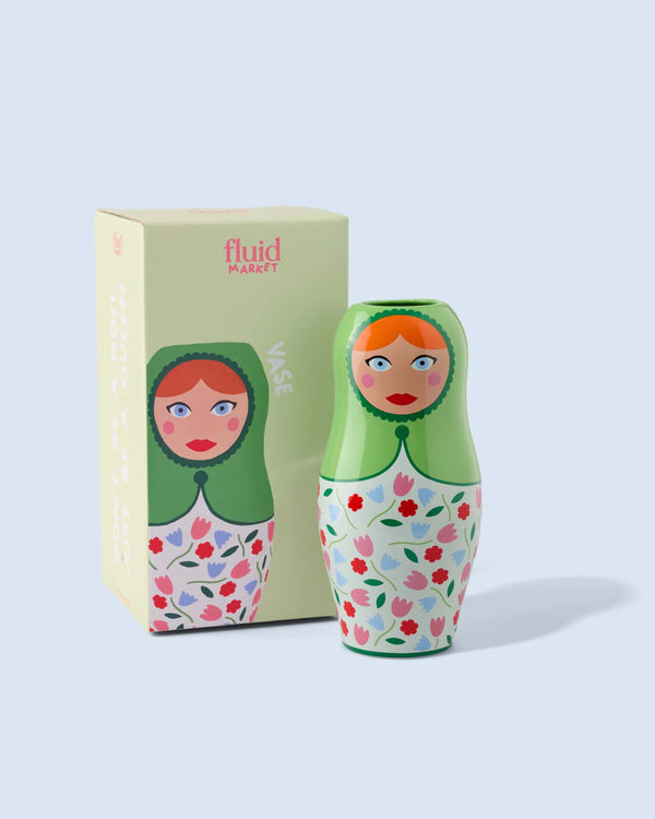 Vase Matriochka Fleur