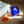 Charger l'image dans la galerie, Lampe LOP grand carré acrylique bleue
