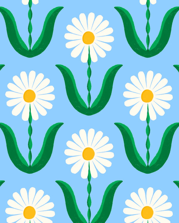 Eventail Daisy Pattern