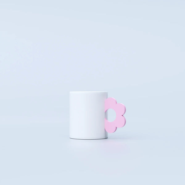 Mug Flower pink