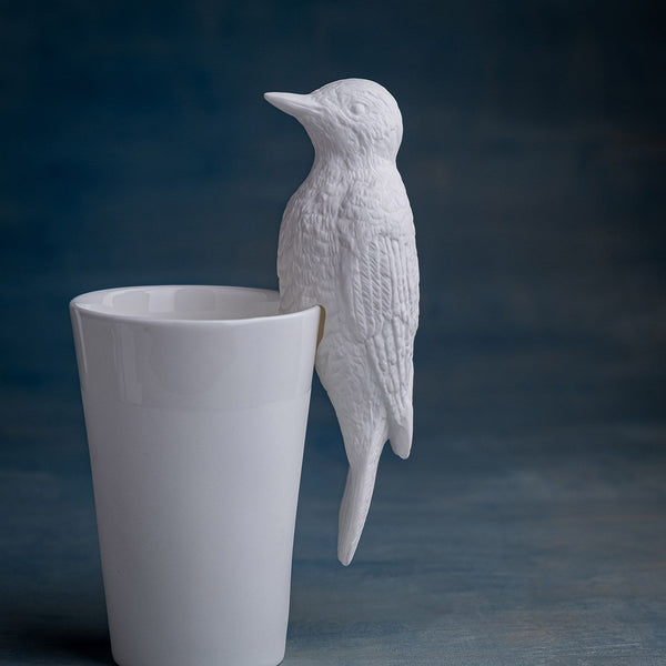 Pivert en porcelaine