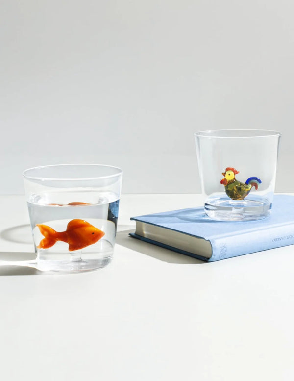 Verre Poisson Rouge