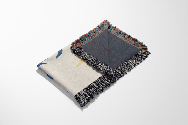 Plaid "Les dames en bleu"