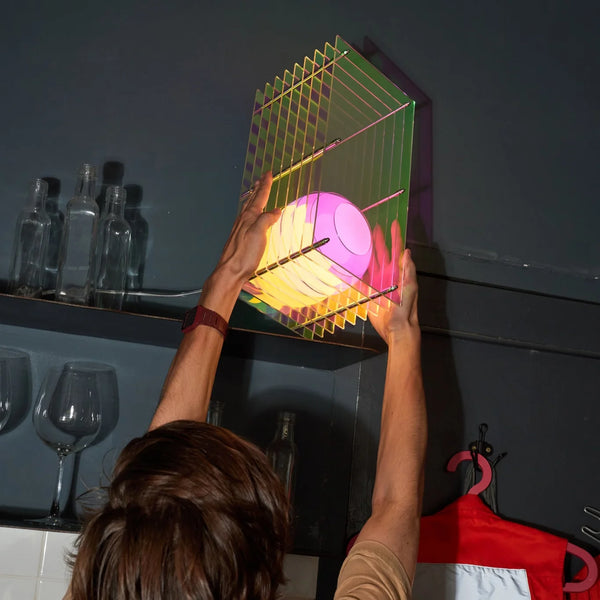 Lampe LOP rectangle acrylique dreamy