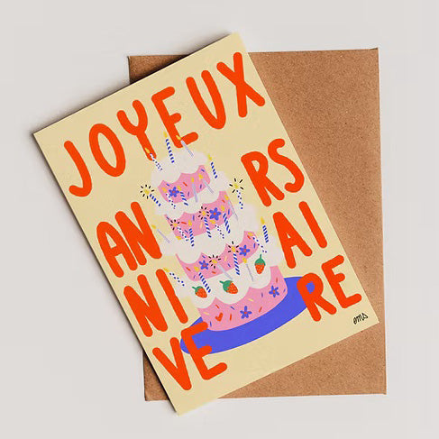 Carte Grand gâteau