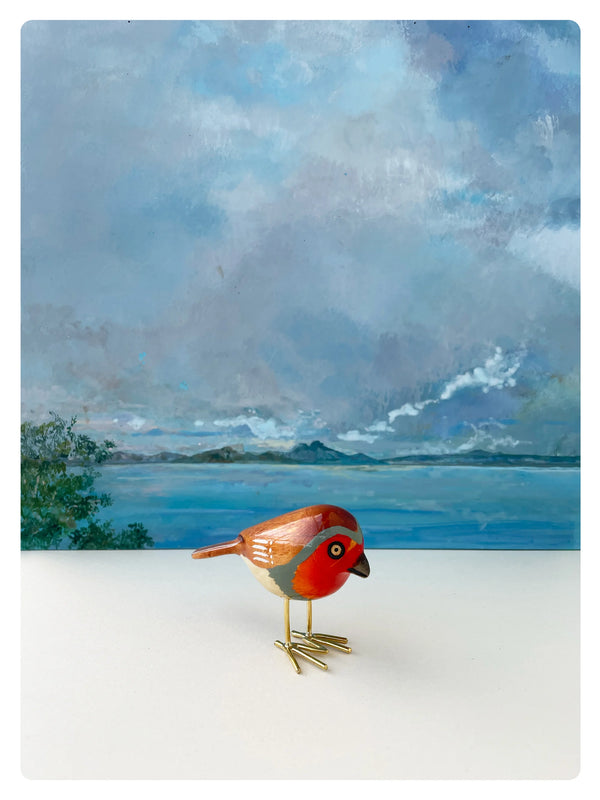Figurine Rouge gorge
