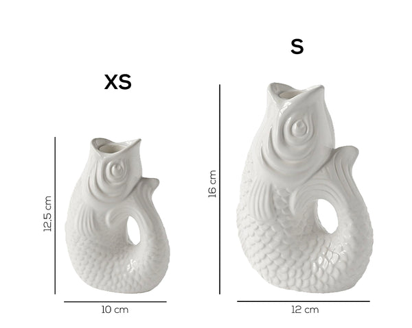Bougeoir Poisson S Blanc
