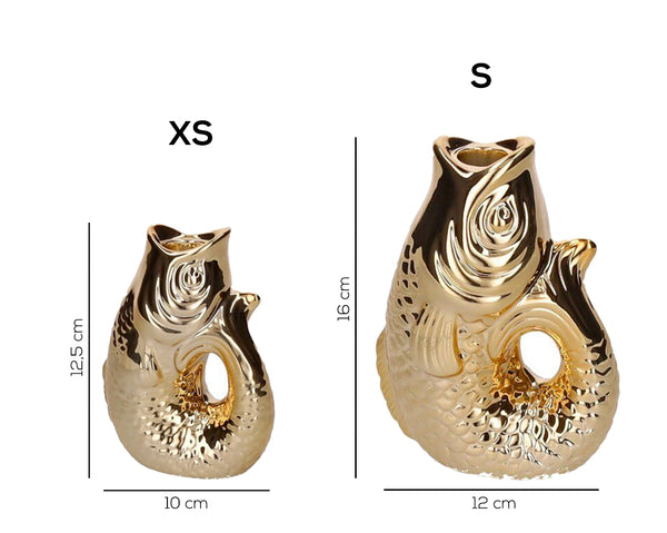 Bougeoir Poisson XS Gold